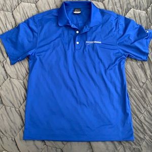 Nike Gold Sri-fit Northrop Grumman shirt